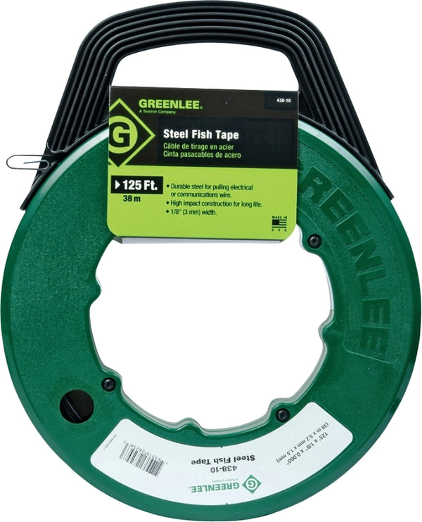 Greenlee FTS438-125, Steel Fishtape 125' FTS438-125BP