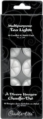 CANDLE-LITE Fortune Products Tea Light Candle (Set of 10) [Set of 12] 1049595