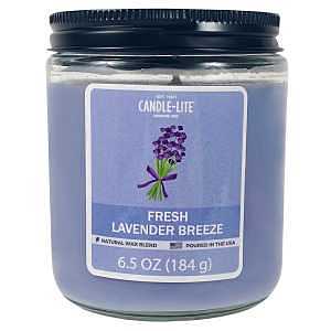 Candle-Lite Candle FRSH LAVND Breeze 6.5OZ 4603404