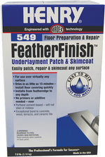 Henry, WW Company 12163 549 Feather Finish Coat, 7 lb
