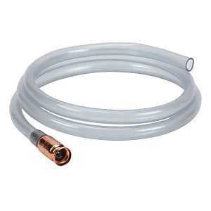 Performance Tool W54155 Food-Grade 7 GPM Liquid Transfer Shaker Siphon Tube Hose, Clear Blue, 6-Foot Tube