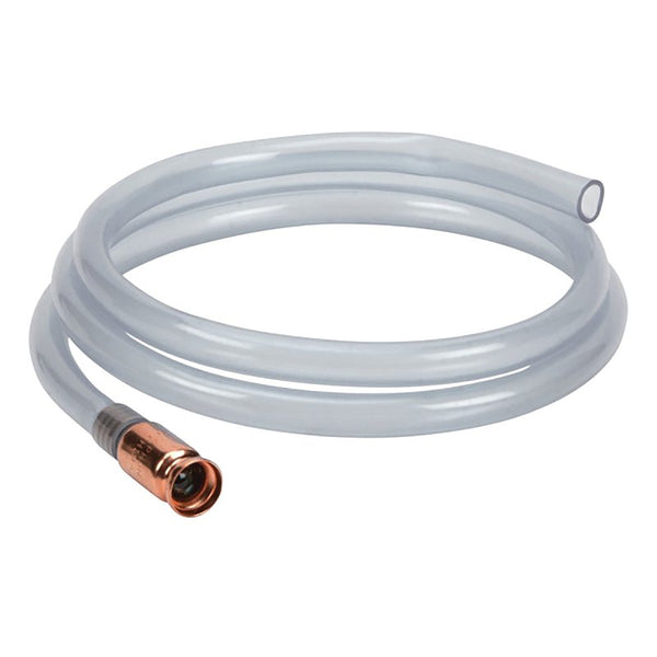 Performance Tool W54155 Food-Grade 7 GPM Liquid Transfer Shaker Siphon Tube Hose, Clear Blue, 6-Foot Tube