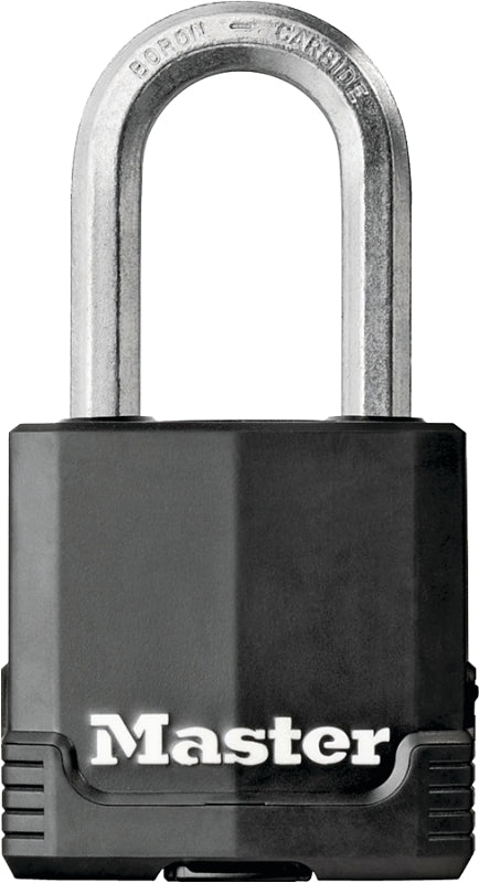 Master Lock Magnum Heavy Duty Outdoor Padlock with Key, 1 Pack M115XKADLF