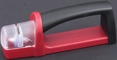 Chef Craft 21608 Knife Sharpener, Ceramic Abrasive Red