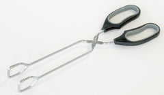 Chef Craft 21591 Serving Tong, 12 in L, Stainless Steel, Black