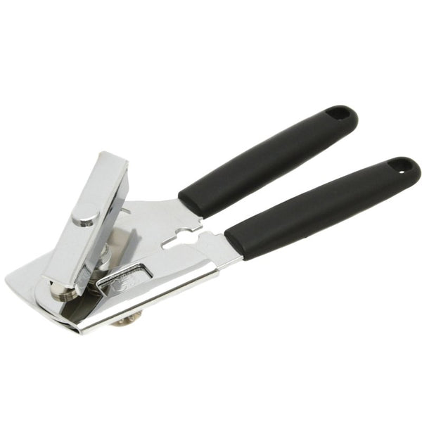 Chef Craft Heavy Duty Stainless Steel Can Opener, 7.5 inch, Black 21662