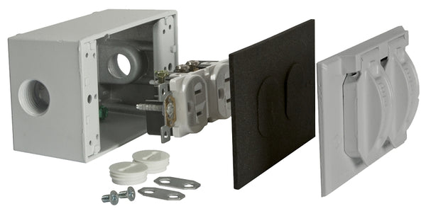 Bell Gray Receptacle Kit 5839-5WRTR