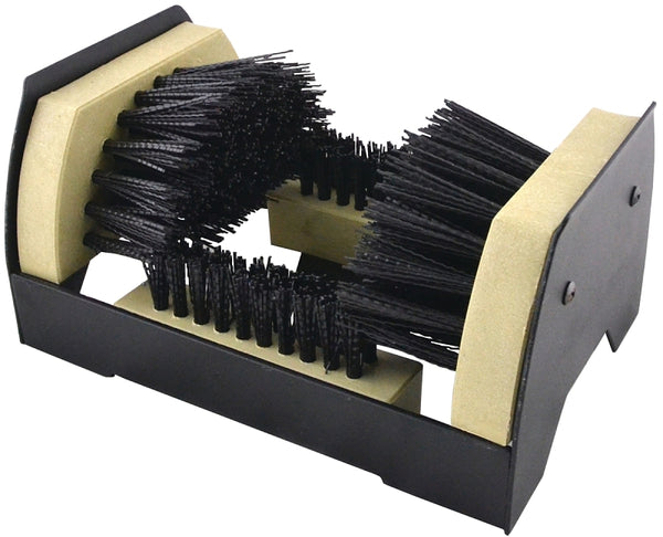 Diamondback ZJ1016 black steel shoe and boot scraper