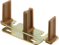 Prime-Line N 6796 Stamped Steel, Adjustable, Closet Door, Floor Guide (Single Pack)