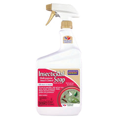 Bonide Insecticidal Soap, 32 oz Ready-to-Use Spray Multi-Purpose Insect Control for Organic Gardening Indoor and Outdoor 6526