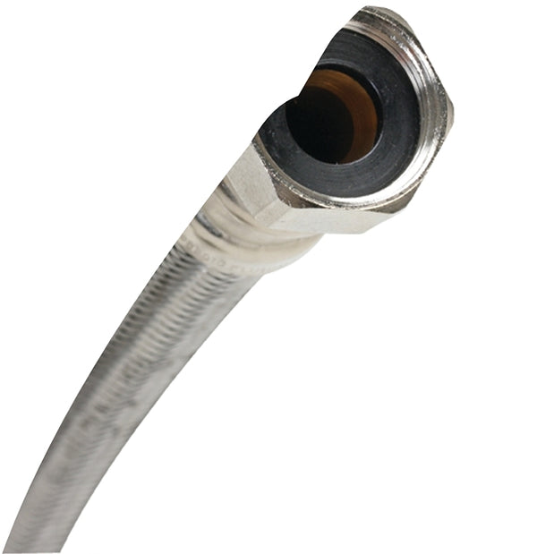 Fluidmaster B3H18 Water Heater Connector, Braided Stainless Steel - 3/4 Male Iron Pipe Thread x 3/4 Female Iron Pipe Thread, 18-Inch Length