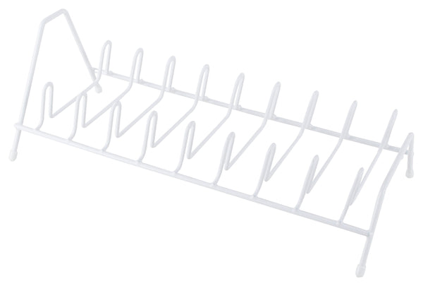 Homebasix JI-39W-3L Lid Storage Rack 4-3/4" x 13" x 5-3/4", White