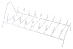 Homebasix JI-39W-3L Lid Storage Rack 4-3/4" x 13" x 5-3/4", White