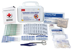 First Aid Only 9301-25P 25-Person Contractor's Emergency First Aid Kit for Home Renovation, Job Sites, and Construction Vehicles, 176 Pieces