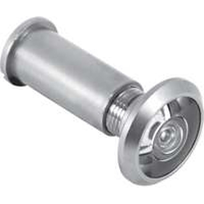 Defender Security U 10348 Door Viewer, 200-Degree, Satin Nickel, Solid Brass
