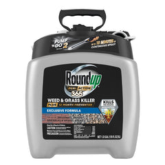 Roundup Dual Action 365 Weed & Grass Killer Plus 12 Month Preventer with Pump 'N Go 2 Sprayer, 1.33 gal. 5725204