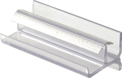 Prime-Line Slide-Co 193086 Shower Door Bottom Guide, Clear , Gray M 6144