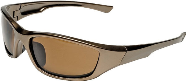 Safety Works 10105404 Safety Glasses Espresso Glare Gone Polarized , Brown