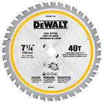 Dewalt 7-1/4IN 40T Metal Saw Blade DWAM71440