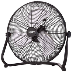 HOMEBASIX Lf-18 High Velocity Floor Fan, 18", Black