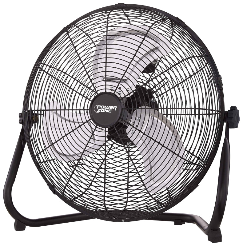 HOMEBASIX Lf-18 High Velocity Floor Fan, 18", Black