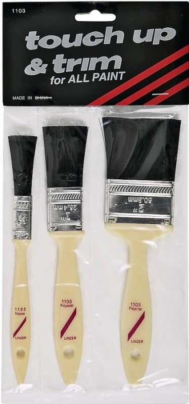 Linzer A1103 3 Pc. Poly Brush Set