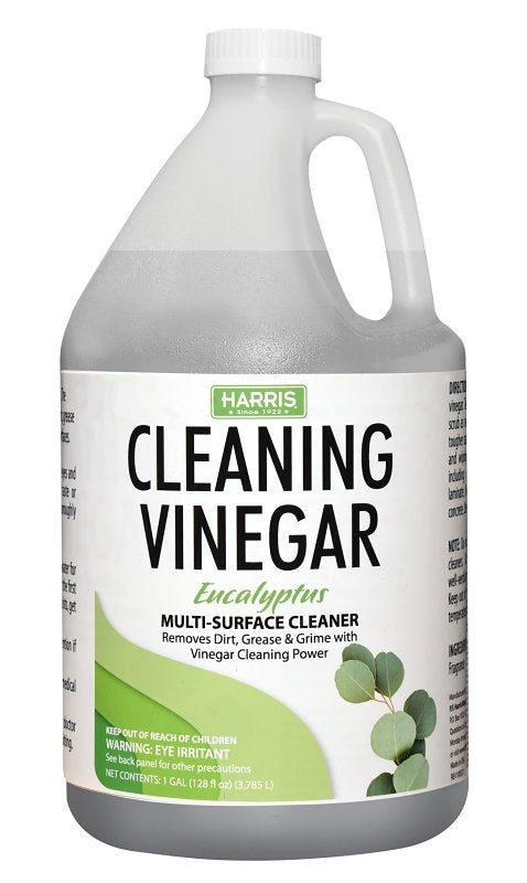 Harris 1028428 Eucalyptus Scent Concentrated All Purpose Cleaning Vinegar Liquid - 128 oz - Pack of 4 EVINE-128