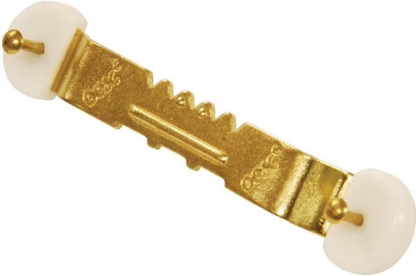OOK 533862 ReadyNail Sawtooth Hanger, Picture Hanger, Gold Finish, (3-Count) 50374