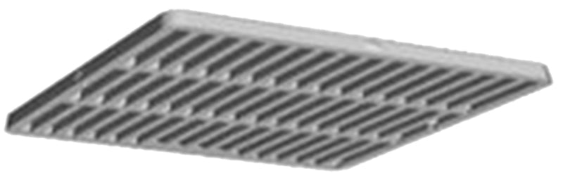 NDS 1211 Catch Basin Drain Grate, 12 in, Black