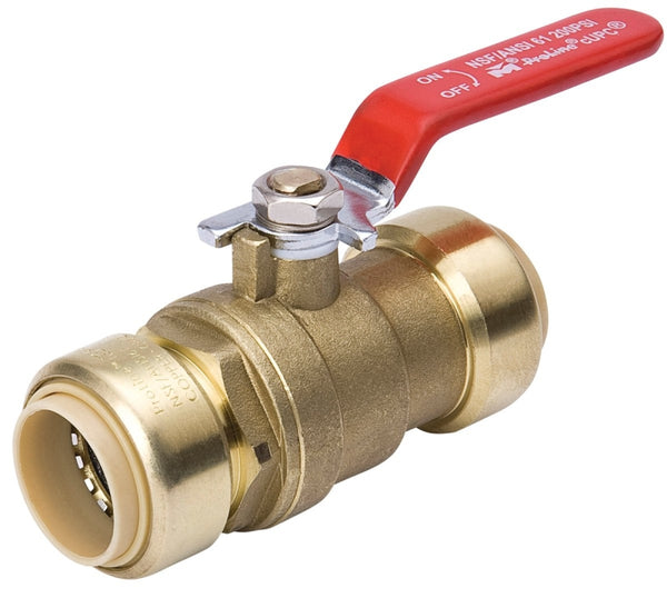 Proline 107-064HC Ball Valve, 3/4" Push-Fit Chrome-Plated 1107-064