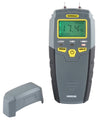 General Tools MMD4E Digital Moisture Meter, Water Leak Detector, Moisture Tester, Pin Type, Backlit LCD Display With Audible and Visual High-Medium-Low Moisture Content Alerts, Grays