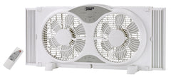 Homebasix Fan Window Twin 2-Speed 9in BP2-9A