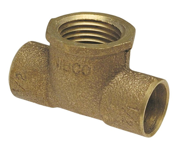 Elkhart 10156962 Low Lead Copper Tee, 3/4" C x 3/4" C x 3/4" FIP