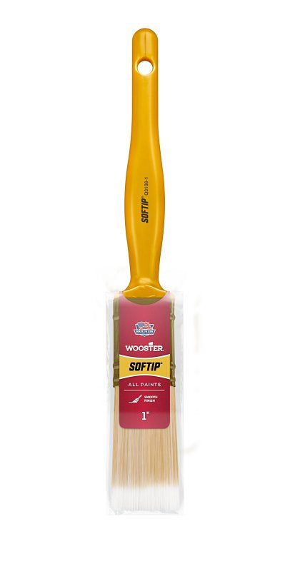 Wooster Brush Q3108-1 Softip Paintbrush, 1-Inch, White