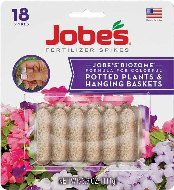 woodstokstore Jobes 06100 Biozome Fertilizer Formula for Potted Plants & Hanging Baskets