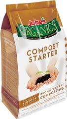 Jobe's Organics Fast Acting Granular Fertilizer Compost Starter, Easy Plant Care Compost Accelerator, 4 lbs Bag 09926