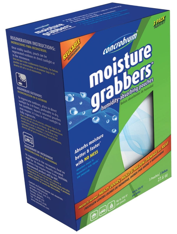 Concrobium Moisture Grabbers Humidity Absorbing Pouch, 27.6 oz 745-3276