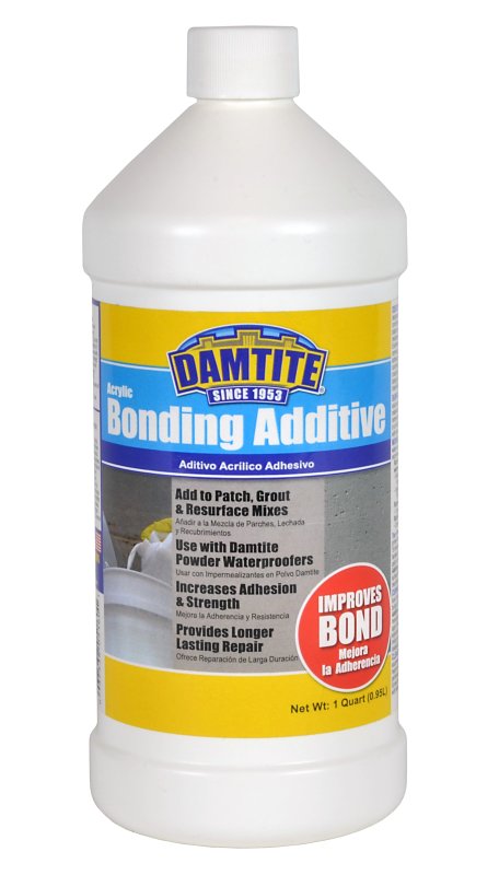 DAMTITE 05160 Acrylic Bonding Additive, 1 Quart
