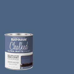 Rust-Oleum Chalked All-in-One Ultra Matte Coastal Blue Spray Paint 329207