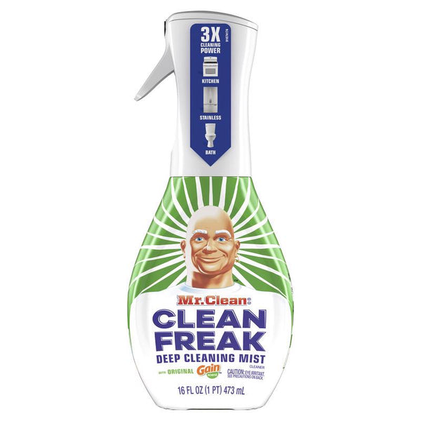 Mr. Clean Clean Freak Deep Cleaning Mist Multi-Surface Spray, Gain Original, 16 Oz Spray Bottle 80721387