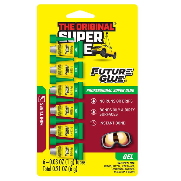 Super Glue Gel 6PK Cyanoacrylate 11710005