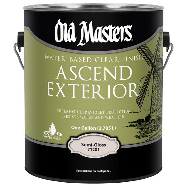Old Masters Ascend Water-Based UV Protective Finish (1, Gallon-S/G Finish) 71201