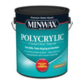 1 gal Minwax 14444 Clear Polycrylic Water-Based Protective Finish Semi-Gloss 14444000