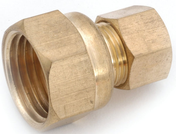 Anderson Metals 750066-0808 1/2-Inch Low Lead Female Coupling Connector, Brass, 1/2&quot