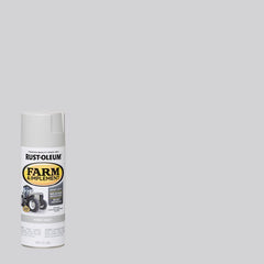 Rust-Oleum 280138 Farm & Implement Spray Paint, 12 oz, Ford Gray