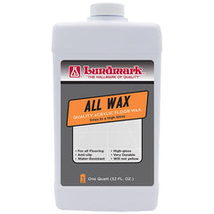 Lundmark All Wax High Gloss Anti-Slip Floor Wax Liquid 32 oz. 3201F32-6