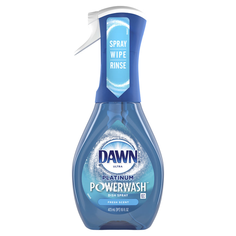 Dawn Platinum Powerwash Dish Spray, Dish Soap, Fresh Scent, 16 Fl Oz
