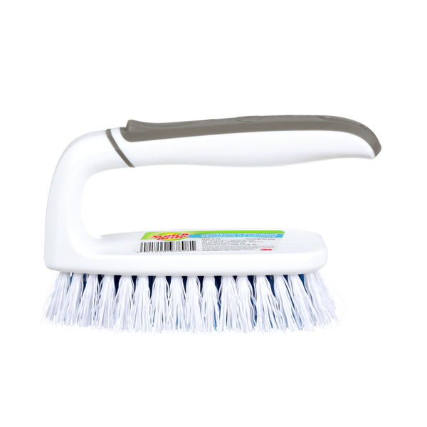 Scotch-Brite All Purpose Brush, For Tile Floors and Walls, Shower Doors, Tubs, Bathroom Fixtures, and More, 6 Count 492P-6