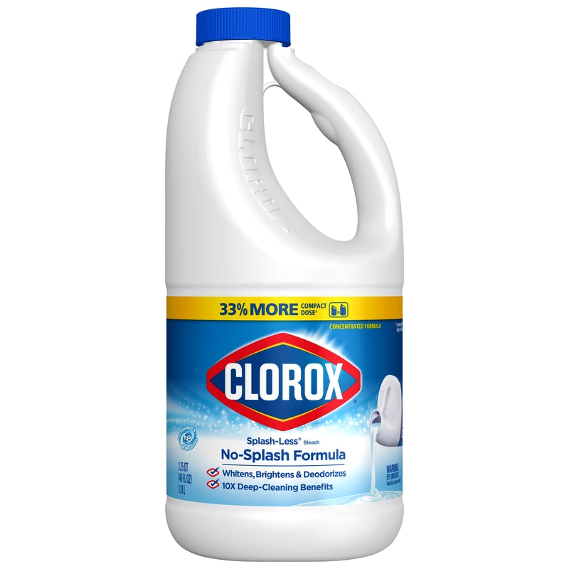Clorox No Splash Bleach, 40 Fluid Ounces (Package May Vary) 32417