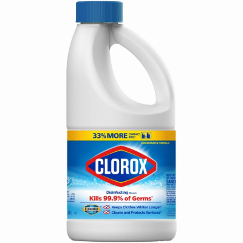 Clorox Disinfecting Bleach, 43 Fluid Ounces (Package May Vary)